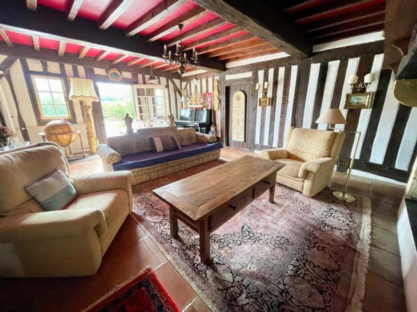 Soustons, authentique maison landaise du XVIIIe, 265 m², dépendances, piscine, parc paysagé 6 800 m², à 2 minutes du centre et du lac.