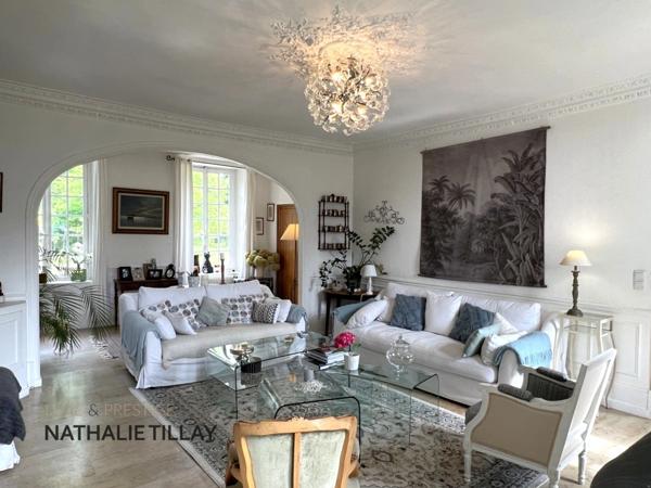 Saint-Jean-le-Blanc, proche Orleans, à vendre, maison de Maitre du XIXème de 423 m² habitables, avec piscine, parc arboré de 4 655 m²