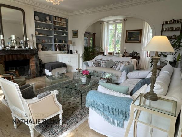 Saint-Jean-le-Blanc, proche Orleans, à vendre, maison de Maitre du XIXème de 423 m² habitables, avec piscine, parc arboré de 4 655 m²