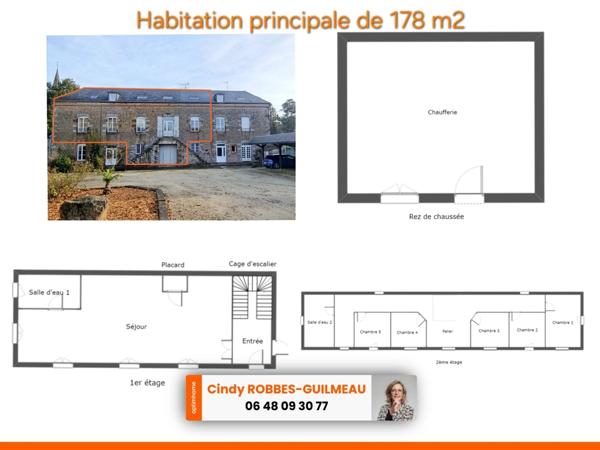 🏘️ Tinchebray centre – Ensemble immobilier avec fort potentiel