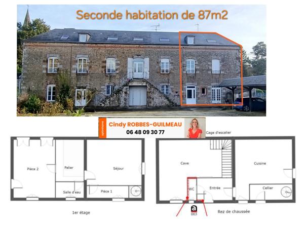 🏘️ Tinchebray centre – Ensemble immobilier avec fort potentiel