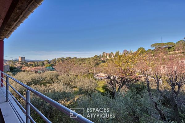 Villa avec piscine et vue panoramique