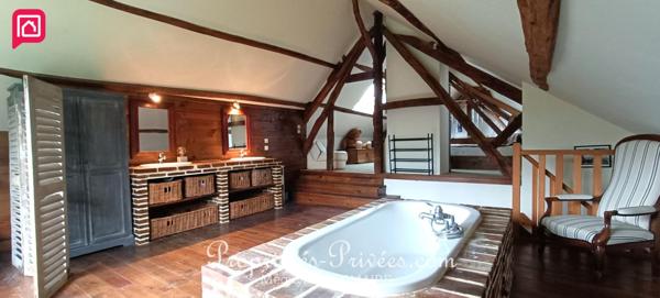 Maison de charme - 3 chambres - grand jardin - Cadre verdoyant à Lignerolles (27)