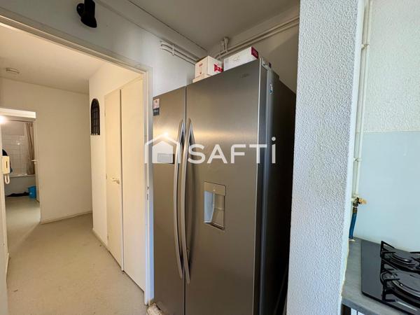 Appartement T2 transformé en T3