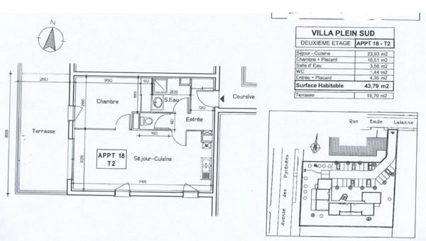 Appartement à vendre 2 pièces VILLENAVE D'ORNON (33)