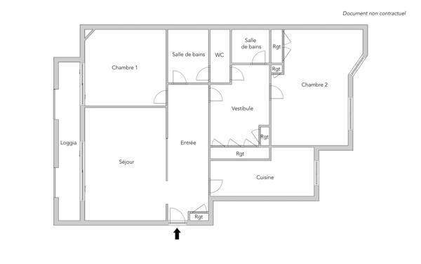 Appartement Paris 7e - GROS CAILLOU