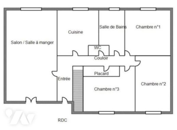 SAINT JEAN DES MAUVRETS MAISON PLAIN PIED
