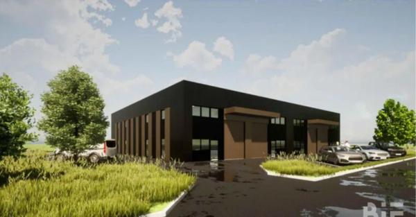 Bâtiment industriel neuf sur plan 800m2 Audenge