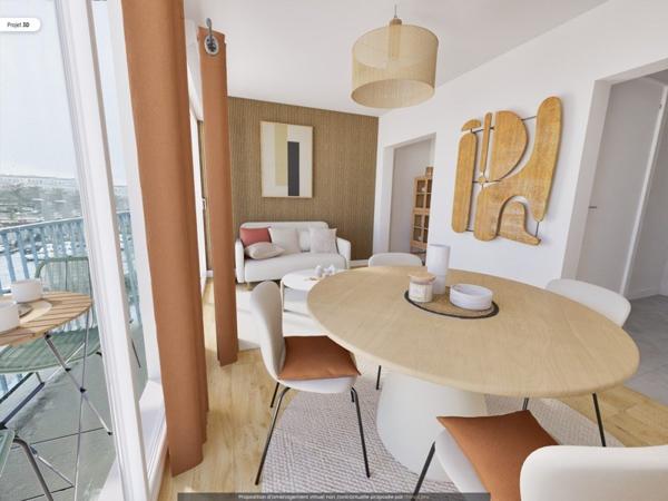 Appartement à vendre |  Brest |  2 pièces | 44 m²