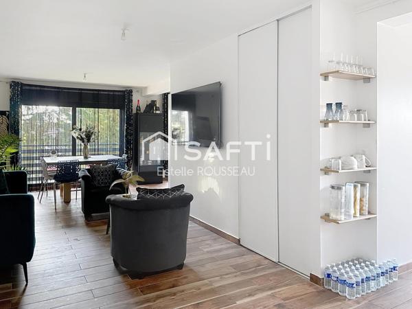 Appartement 106m²,Terrasse vue dégagée, métro 11