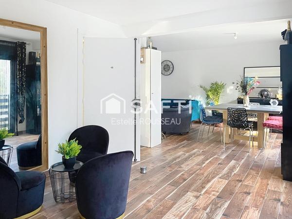 Appartement 106m²,Terrasse vue dégagée, métro 11