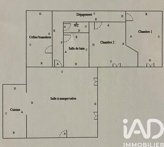 Appartement à vendre 3 pièces 89 m² L'Isle-Jourdain