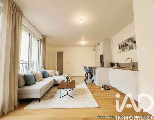 Appartement à vendre 3 pièces 59 m² Le Plessis-Robinson
