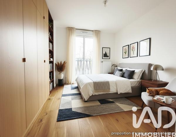 Appartement à vendre 3 pièces 59 m² Le Plessis-Robinson