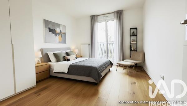 Appartement à vendre 3 pièces 59 m² Le Plessis-Robinson
