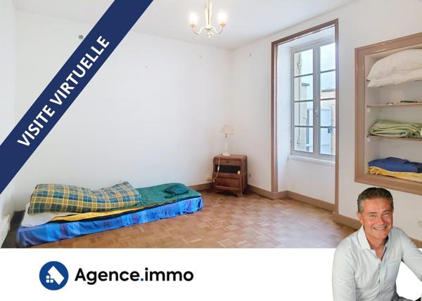 À vendre - Maison ancienne, 4 pièces située à Cozes (17120)