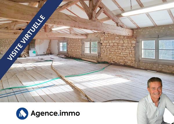 À vendre - Maison ancienne, 4 pièces située à Cozes (17120)