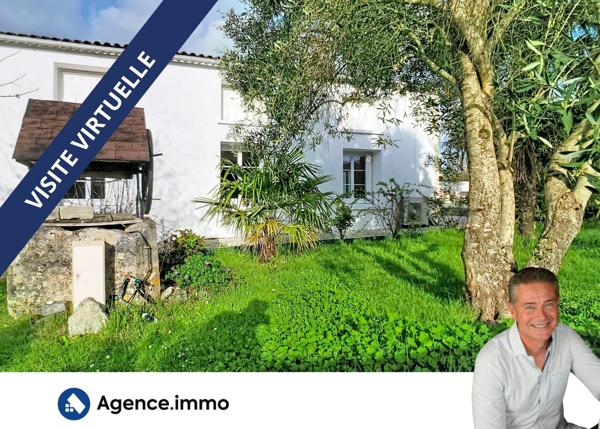 À vendre - Maison ancienne, 4 pièces située à Cozes (17120)