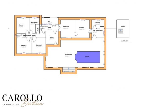 Maison à vendre 7 pièces 176 m² Carcassonne