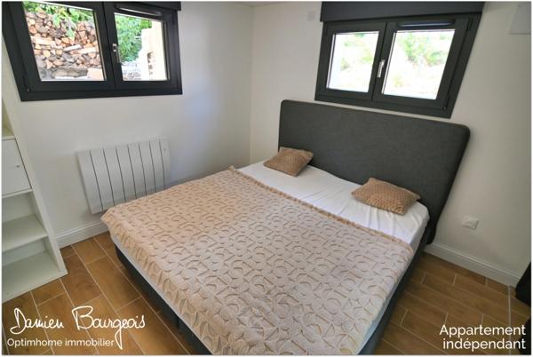 Maison individuelle avec appartement indépendant sur une parcelle de près de 1100 m2