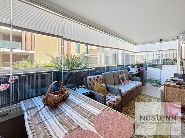 Appartement 3 pièces avec terrasse et garage en résidence récente