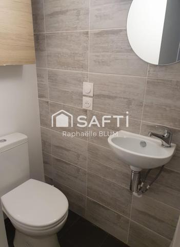 Studio  rénové et meublé  avec mezzanine