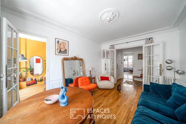 Appartement familial au charme art déco revisité