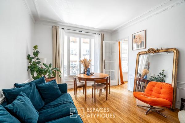Appartement familial au charme art déco revisité