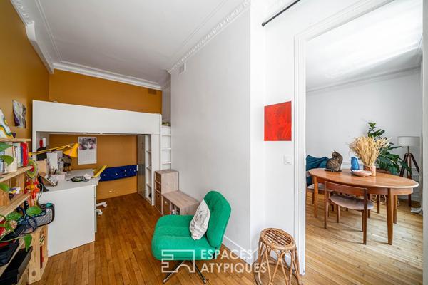 Appartement familial au charme art déco revisité