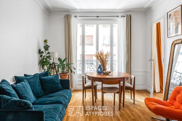 Appartement familial au charme art déco revisité