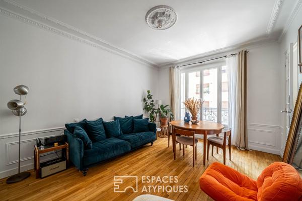 Appartement familial au charme art déco revisité