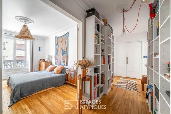 Appartement familial au charme art déco revisité