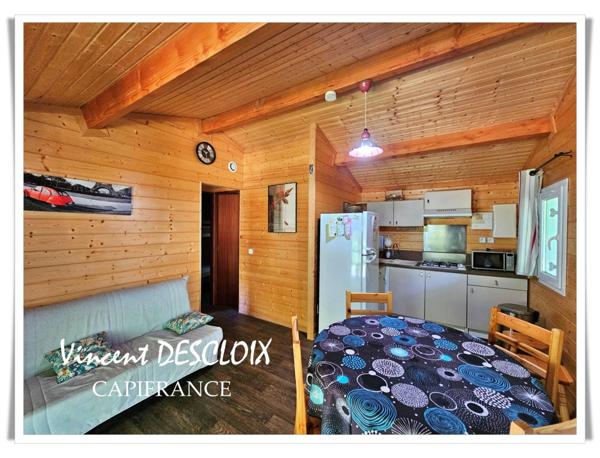 Chalet à vendre 3 pièces au bord du Lac des Settons, sur terrain clos de 486m²