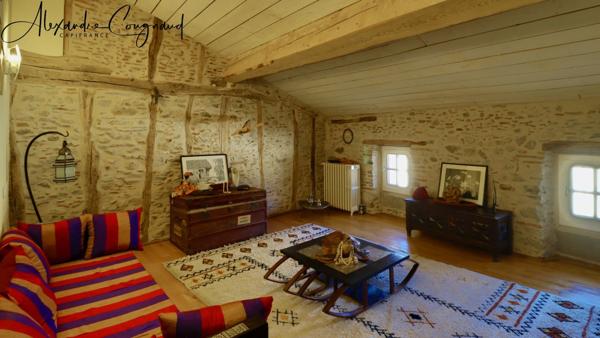 Dourgne centre - Maison de caractère 360 m², 10 chambres avec gîte, proche commerce et groupe scolaire