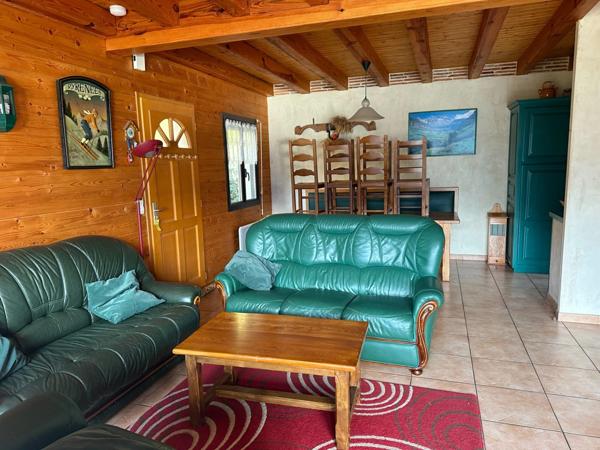 Chalet meublé 12 couchages à 5 minutes de Saint Lary Soulan (65) + T2 aménageable