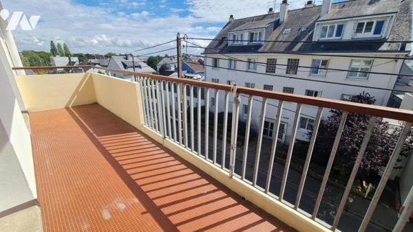 A VENDRE - Saint-Nazaire Appartement T4 Rue Georges Sand avec Balcon Cave et Garage fermé.