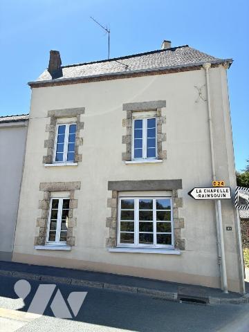 Une maison de bourg à rénover