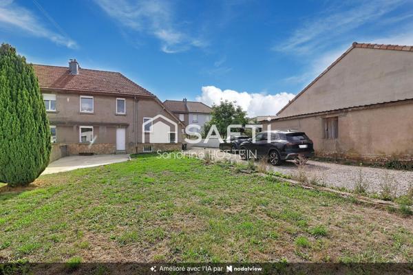 Maison de 127m2 hab avec 3 chambres, 1 bureau, terrasse, jardin et garage 3 voitures!