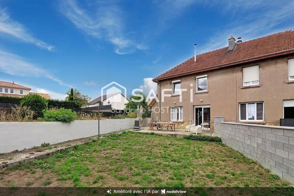 Maison de 127m2 hab avec 3 chambres, 1 bureau, terrasse, jardin et garage 3 voitures!