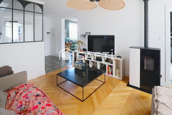 Maison de 127m2 hab avec 3 chambres, 1 bureau, terrasse, jardin et garage 3 voitures!
