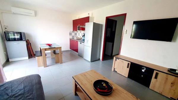 Location                                                      Appartement
                        
                     3 pièces                      46 m2                     à Argelès-sur-Mer
