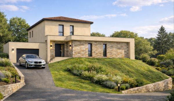 TERRAIN SAINT CYR AU MONT D'OR 1198 M² LIBRE CONSTRUCTEUR ET HORS LOTISSEMENT