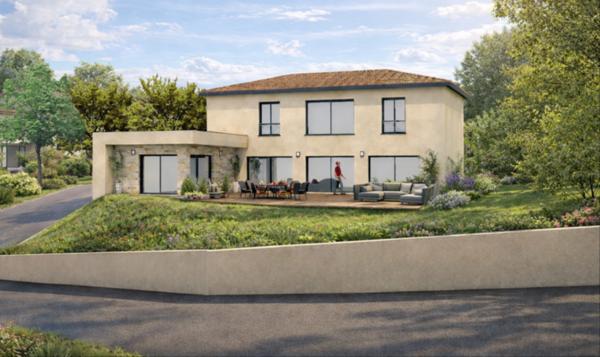TERRAIN SAINT CYR AU MONT D'OR 1198 M² LIBRE CONSTRUCTEUR ET HORS LOTISSEMENT