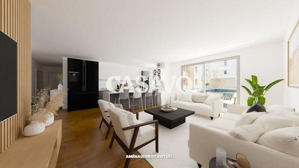 Vente Appartement 4 pièces de 92m² - 75020 Paris