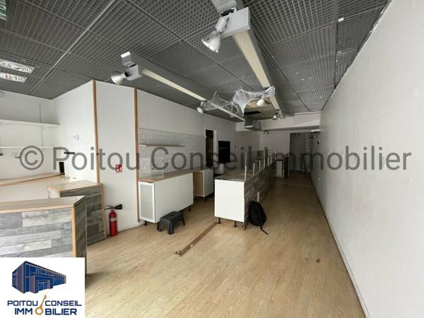 VENTE MURS EN HYPER CENTRE NIORT 50 m2 RDC ET ETAGES.