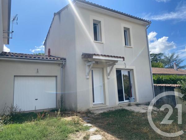 Maison à vendre  5 pièces - 105 m 2   RUELLE SUR TOUVRE  - 16