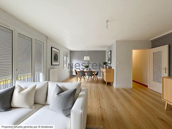 Limoges ? Appartement T3 proche gare Bénédictins ? DPE C ? Idéal premier achat - parking privé