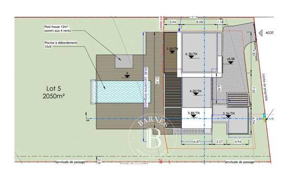 Sainte-Lucie-de-Porto-Vecchio, Terrain constructible  2 096 m² à vendre