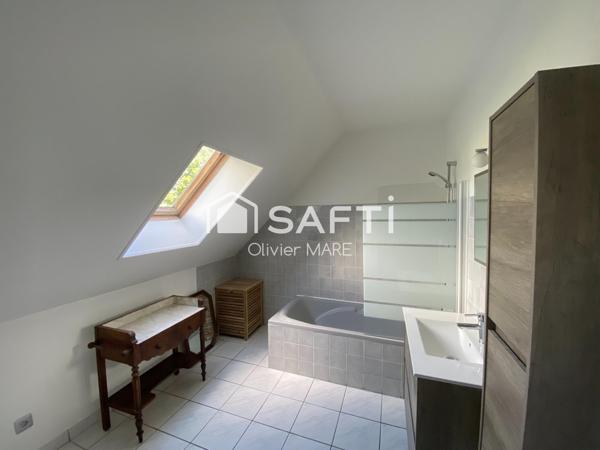 Maison 97 m², 3 chs, terrain 360 m², Flers