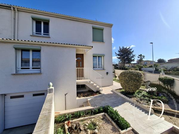 FLORENSAC - Charmante maison individuelle avec garage de 60 m².